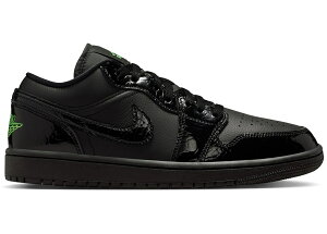 �y���Ȃ犄���N�[�|�����s���zJordan Jordan 1 Low SE Black Croc Scream Green (Women's) Jordan IQ9701-010 �E�B�����Y ���f�B�[�X �X�j�[�J�[ �����j���O�V���[�Y 19SX-20260508125615-1536