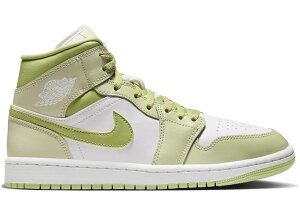 ���Ԍ���y1000�~OFF�z�N�[�|���IJordan Jordan 1 Mid Olive Aura Lawn (Women's) Jordan BQ6472-302 �E�B�����Y ���f�B�[�X �X�j�[�J�[ �����j���O�V���[�Y 19SX-20260508125615-1695