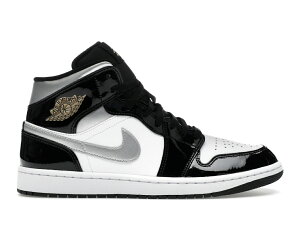 �y���Ȃ犄���N�[�|�����s���zJordan Jordan 1 Mid SE Patent Black White Metallic Silver Metallic Gold Jordan HV0789-010 �����Y �X�j�[�J�[ �����j���O�V���[�Y 19SX-20260508125615-1764