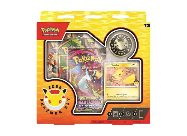 9/15【1000円割引クーポン】Trading cards ポケモンカードゲームMEGA(英語版)メガエボリューション「ポケモンデイ 2026 コレクション」 Trading cards 850192 ホビー コレクション トレーディングカード 21SN-850192