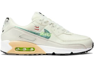�y���Ȃ犄���N�[�|�����s���zNike Air Max 90 SE Summit White Neptune Green (Women's) �i�C�L �G�A�}�b�N�X 90 DO9850-100 �E�B�����Y ���f�B�[�X �X�j�[�J�[ �����j���O�V���[�Y 19SX-20230508144322-033