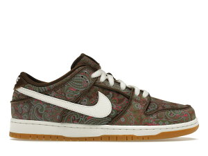 yȂ犄N[|szNike SB _N [ PRM ""uEyCY["" SB Dunk Low Pro ""Paisley Brown"" iCL GXr[ _N [ v~A XP[g{[h DH7534-200 Y Xj[J[ 