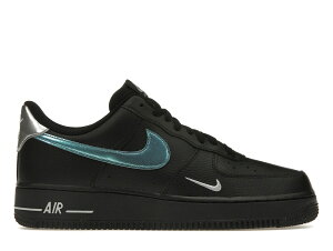 yȂ犄N[|szNike Air Force 1 '07 Low Black Blue Lightning iCL GA tH[X 1 [ FD0654-001 Y Xj[J[ jOV[Y 19SX-20230608130529-098