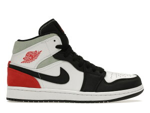 "1000円クーポン"P最大47倍!!Jordan ナイキ エアジョーダン1 ミッド SE ""ブラック/レッド/ホワイト"" 1 Mid SE ""Red Black Toe"" エアジョーダン1 ミッド SE 852542-100 メンズ スニーカー ランニングシューズ