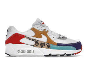 �y���Ȃ犄���N�[�|�����s���zNike �E�B�����Y �G�A�}�b�N�X 90 SE �p�b�`���[�N Air Max 90 SE Animal White (Women's) �i�C�L DH5075-100 �G�A�}�b�N�X90 SE 19SX-20220918105548-061