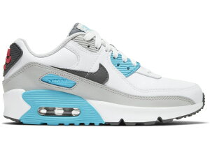 �y���Ȃ犄���N�[�|�����s���zNike GS �G�A �}�b�N�X 90 ���[�U�[ �z���C�g/�N���[���[�� �u���[ Air Max 90 Leather White Chlorine Blue (GS) �i�C�L CD6864-108 �G�A �}�b�N�X 90 ���[�U�[ 19SX-20220918105749-025