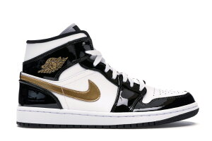 yȂ犄N[|szJordan iCL GAW[_1 ~bh peg ""ubN/zCg-^bNS[h"" 1 Mid ""Patent Black White Gold"" iCL GAW[_1 ~bh peg 852