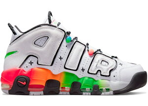"1000円クーポン"P最大47倍!!Nike エアモアアップテンポ ゴースト ""ホワイト/ブルー/オレンジ グリーン"" Air More Uptempo ""Ghost"" ナイキ エア モア アップテンポ ゴースト DV1233-111 メンズ スニーカー