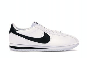 ���ʌ���y1000�~�N�[�|���zNike �R���e�b�c �x�[�V�b�N ���U�[ �z���C�g/�u���b�N Cortez Basic Leather White Black (2017) �i�C�L �R���e�b�c �x�[�V�b�N ���U�[ 819719-100 �����Y �X�j�[�J�[ �����j���O