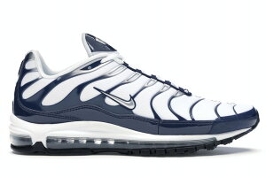 y1000~N[|szNike Air Max 97 Plus White Navy iCL GA}bNX 97 vX AH8144-100 Y Xj[J[ jOV[Y 19SX-20221007155431-023