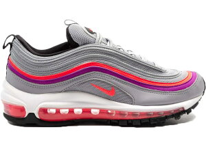 yȂ犄N[|szNike EBY GA}bNX97 ""Et O[/\[[ bh rrbg p[v"" Air Max 97 ""Wolf Grey Solar Red Vivid Purple (Women's)"" iCL GA}bNX97 921733-009