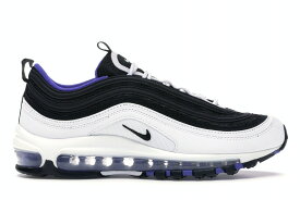 【期間限定】1000円クーポン発行中!!Nike GS エア マックス 97 ""ホワイト/ブラック パージアン バイオレット"" Air Max 97 ""White Black Persian Violet (GS)"" ナイキ GS エア マックス 97 921522-102 大人も履ける キッズモデル レディース スニーカー キッズスニーカー