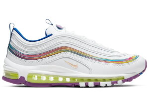 yȂ犄N[|szNike EBY GA }bNX 97 ""zCgCfZg XgCvX"" Air Max 97 ""White Iridescent Stripes (Women's)"" iCL GA }bNX 97 CW2456-100 EBY f