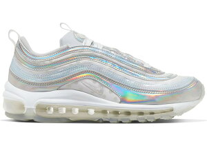 �������y1000�~�N�[�|���z���s��!!Nike �E�B�����Y �G�A�}�b�N�X97 �v���~�A�� �z���C�g/�C���f�B�Z���g Air Max 97 White Iridescent (Women's) �i�C�L �G�A�}�b�N�X97 CU8872-196 �E�B�����Y ���f�B�[�X �X�j