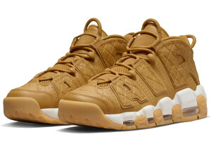 y1000~N[|szNike Air More Uptempo Quilted Wheat Gum Light Brown (Women's) iCL GA A Abve| DX3375-700 EBY fB[X Xj[J[ jOV[Y 19SX-20221007163916-003