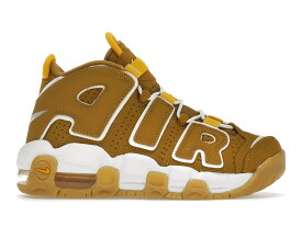 【全品P10倍】さらに1000円クーポン発行中!!Nike GS エア モア アップテンポ ウィート (キッズ) Air More Uptempo ""Wheat (GS)"" ナイキ エア モア アップテンポ ウィート DQ4713-700 大人も履ける キッズモデル レディース スニーカー キッズスニーカー ベビーシューズ