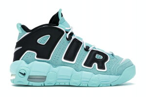 10/30限定"1000円クーポン"Nike エア モア アップテンポ GS ""ライト アクア/ブラック/ホワイト"" Air More Uptempo ""Aqua Blue (GS)"" ナイキ エア モア アップテンポ 415082-403 大人も履ける キッズモデル レ