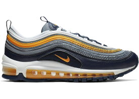 【期間限定】1000円クーポン発行中!!Nike GS エアマックス97 ""ミッドナイト ネイビー"" Air Max 97 ""Midnight Navy (GS)"" ナイキ GS エアマックス97 BV0050-400 大人も履ける キッズモデル レディース スニーカー キッズスニーカー ベビーシューズ