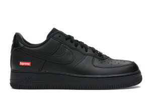 yȂ犄N[|szNike Vv[ × GA tH[X 1 [ ubN Air Force 1 Low ""Supreme Black"" iCL Vv[ × iCL GA tH[X 1 [ CU9225-001 Y Xj[J[ 
