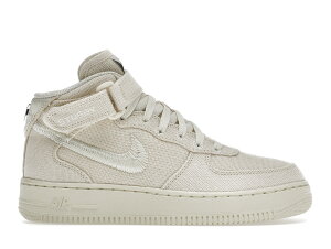 �������y1000�~�N�[�|���z���s��!!Nike �X�e���[�V�[ × �G�A �t�H�[�X 1 �~�b�h �t�H�b�V���X�g�[�� Air Force 1 Mid Stussy Fossil �i�C�L �X�e���[�V�[ × �i�C�L �G�A �t�H�[�X 1 �~�b�h DJ7841-200 �����Y