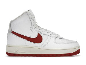 yȂ犄N[|szNike EBY GAtH[X 1 XgbvX ""T~bgzCg/Wbh"" Air Force 1 High Sculpt ""Summit White Gym Red (Women's)"" iCL GAtH[X 1 Xgbv