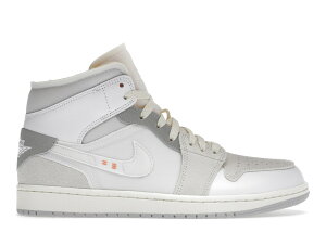 yȂ犄N[|szJordan iCL GAW[_1 ~bh ""CTCh AEg"" 1 Mid SE ""Craft Inside Out White Grey"" iCL GAW[_1 ~bh DM9652-100 Y Xj[J[ j
