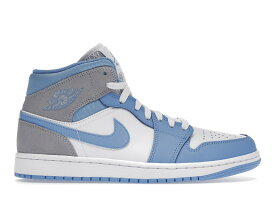 【本日限り】1000円割引クーポン発行!!Jordan 1 Mid University Blue Grey ナイキ エア ジョーダン 1 ミッド DX9276-100 メンズ スニーカー ランニングシューズ 19SX-20220926144728-072