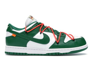 yȂ犄N[|szNike ItzCg×iCL _N [ zCg/pCO[ Dunk Low ""Off-White Pine Green"" ItzCg×iCL _N [ CT0856-100 Y Xj[J[ j