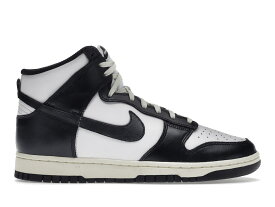 【今なら割引クーポン発行中】Nike ダンク ハイ ヴィンテージブラック (ウィメンズ) Dunk High ""Vintage Black (Women's)"" ナイキ ナイキ ダンク ハイ ヴィンテージブラック DQ8581-100 ウィメンズ レディース スニーカー ランニングシューズ