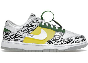 "1000円クーポン"P最大47倍!!Nike ダンク ロー ドーレンベッカー ゾエ ""ホワイト/ブラック グリーン イエロー"" Dunk Low ""Doernbecher Zoe"" ナイキ ナイキ ダンク ロー ドーレンベッカー ゾエ DR7305-100