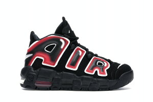 "1000円クーポン"P最大47倍!!Nike ナイキ エア モア アップテンポ GS ""レーザークリムゾン"" Nike Air More Uptempo ""Black White Laser Crimson (GS)"" ナイキ エア モア アップテンポ レーザークリムゾン 415082-010