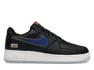 y1000~N[|szNike LX × iCL GAtH[X1 j[[N jbNX ""ubN/uAg IW/bV/uAg zCg"" Nike Air Force 1 Low ""Kith Knicks Away Black"" i