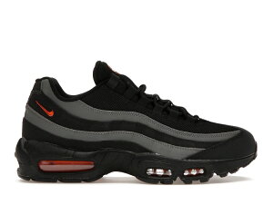 ���Ԍ���y1000�~OFF�z�N�[�|���INike Nike Air Max 95 Black Grey Safety Orange �i�C�L �G�A�}�b�N�X 95 DX2657-001 �����Y �X�j�[�J�[ �����j���O�V���[�Y 19SX-20230808163929-027