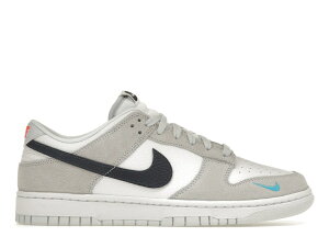 yZ[z1000~N[|s!!Nike Nike Dunk Low White Grey Navy Aqua Mini Swoosh iCL _N [ FJ4227-001 Y Xj[J[ jOV[Y 19SX-20230808220635-025