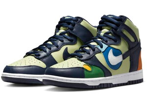 �y���Ȃ犄���N�[�|�����s���z���s��!!Nike Nike Dunk High See Through Pistachio Midnight Navy (Women's) �i�C�L DQ7575-300 �E�B�����Y ���f�B�[�X �X�j�[�J�[ �����j���O�V���[�Y 19SX-20230908234456-112