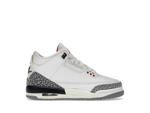 Ԍy1000~N[|zJordan Jordan 3 Retro White Cement Reimagined (GS) Jordan DM0967-100 l LbYf EBY fB[X Xj[J[ jOV[Y LbYXj[J[ xr[