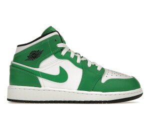 �������y1000�~�N�[�|���z���s��!!Jordan Jordan 1 Mid Lucky Green (GS) Jordan DQ8423-301 ��l�������� �L�b�Y���f�� �E�B�����Y ���f�B�[�X �X�j�[�J�[ �����j���O�V���[�Y �L�b�Y�X�j�[�J�[ �x�r�[�V��