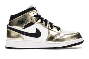 SALEy1000~N[|zJordan iCL GS GAW[_1 ~bh g^bNS[h ubN zCgg Jordan 1 Mid gMetallic Gold Black White (GS)g Jordan DC1420-700 l LbYf f