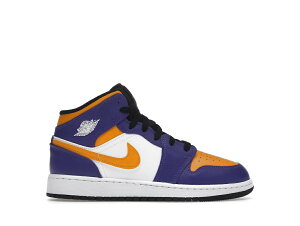 X[p[SALEy1000~N[|szJordan Jordan 1 Mid Lakers (2022) (GS) Jordan DQ8423-517 l LbYf EBY fB[X Xj[J[ jOV[Y LbYXj[J[ xr[V