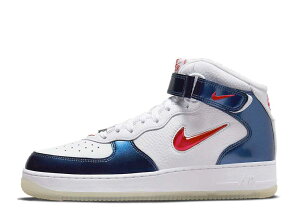 "1000円クーポン"P最大47倍!!Nike ナイキ エアフォース1 ミッド QS ユニバーシティ レッド アンド ミッドナイト ネイビー ナイキ DH5623-101 メンズ スニーカー ランニングシューズ 21SN-DH5623-101