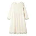 【期間限定クーポン対象！】 KID BLUE / キッドブルー ミモザレースインレイ[長袖ワンピース]
