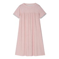 【OUTLET】 KID BLUE / キッドブルー 25ガーゼパイルドット[半袖ワンピース]
