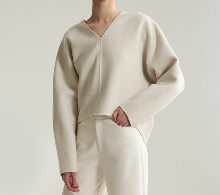楽天市場】TOTEME トーテム Rennes sweater white セーター 定価$812 
