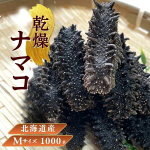北海道産乾燥ナマコ【特A品】Mサイズ 1000g 乾燥海鼠 北海道産 乾燥ナマコ 北海キンコ 天然 ナマコ 乾燥なまこ 中華高級食材 金ん子 高級珍味 贈答品 ギフト送料無料 海鼠 海参