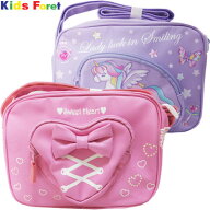 メーカー希望価格の76％OFF　丸高衣料（株）Kids　Foret　女の子　ユニコーン・ハートリボン柄　通園バッ…