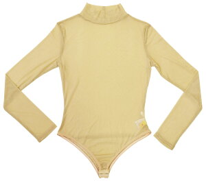 【即納】ダンス 衣装 ダンストップス ハイネック長袖レオタード インナー 無地 ダンスウェア レッスンウェア 舞台衣装 FP84059 レディース ストレッチ素材 長袖 股下ホック 白/赤/紺/青/ホワイ