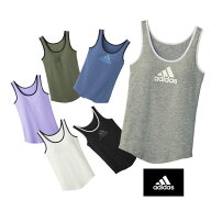 【adidas(アディダス)】ティーンズ向け タンクトップ 女児 下着 綿ポリエステルベア天竺 肌着 キッズ 女…