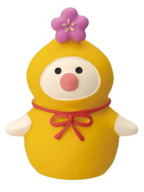 コンコンブル ひょうたん文鳥 金 黄 置物 decole デコレ concombre 干支飾り