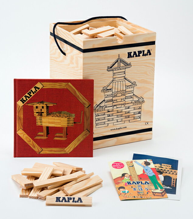 楽天市場】【正規輸入品】カプラ 280 KAPLA 積み木 白木 アートブック 