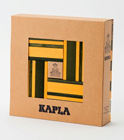【スーパーセール10%OFF】カプラ KAPLA ブロック ブック付 カラー 黄セット